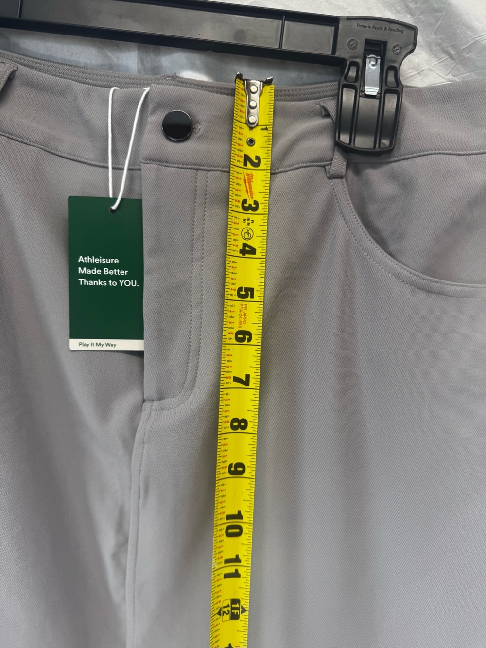 NWT Halara High Waisted Midi Pencil Skirt Gray Stretch Athleisure L - Picture 10 of 11